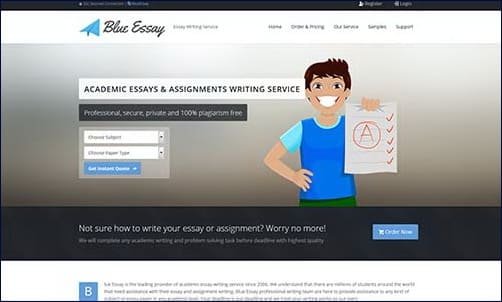 Blue Essay